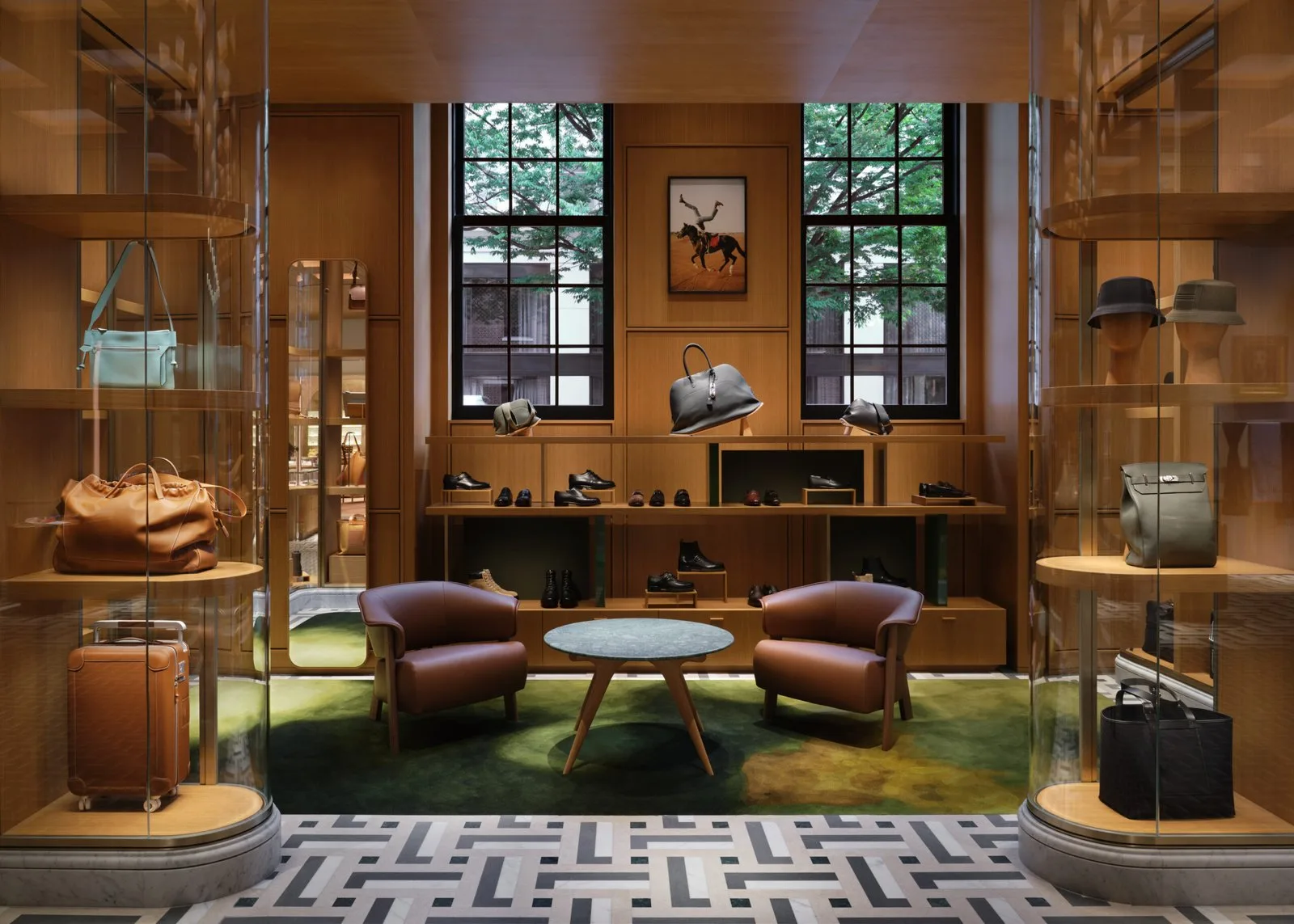 Hermès boutique interior