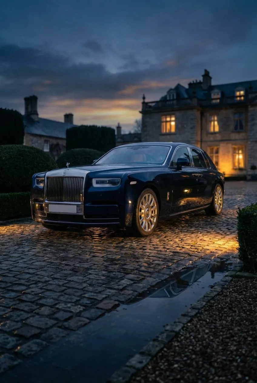 Rolls-Royce Phantom at manor